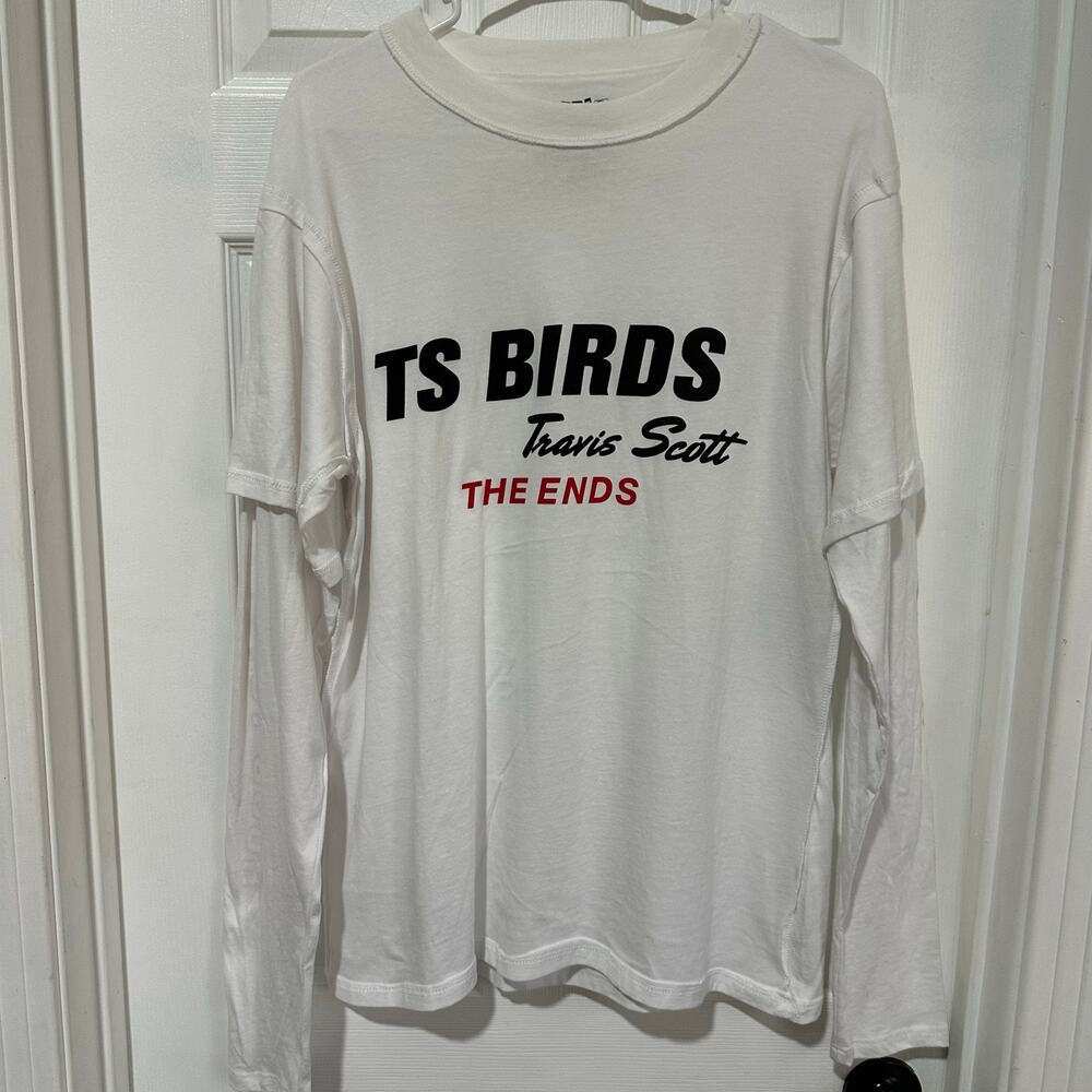 Travis Scott TS Birds The Ends Long Sleeve T Shirt